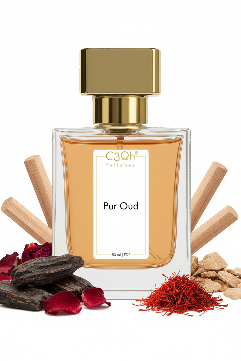 C3oh Pur Oud | Men & Women's Perfume | Woody Oud Fragrance | 50 ml & 100 ml