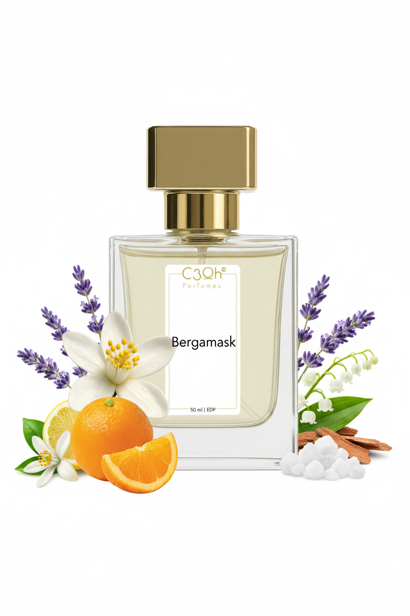 C3oh Bergamask | Men & Women's Perfume | Citrus Aromatic Musk Fragrance | 50 ml & 100 ml