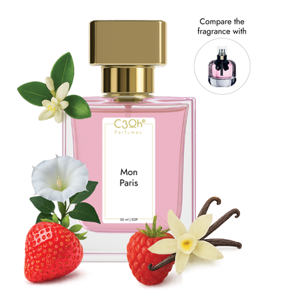 C3oh Mon Paris | Women's Perfume | Floral Fruity Gourmand Fragrance | 50 ml & 100 ml