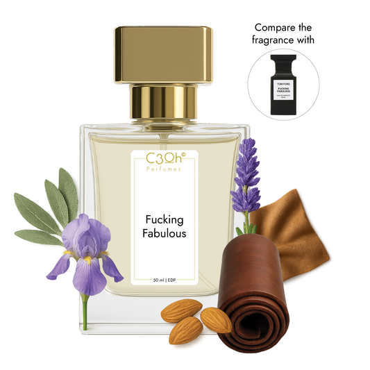 C3oh Fucking Fabulous Perfume Spray for Men & Women | Leathery Fragrance | 50 ml & 100 ml Men & Women's Eau De Perfume Spray | Luxury Gift for Him & Her | Perfume for Edgy Bold Confident Glamorous Men & Women